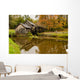 Virginia's Mabry Mill on the Blue Ridge Parkway in the Autumn se Wall Mural
