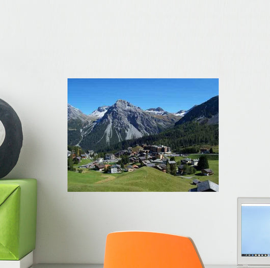 Mountains Wall Decal Design 2