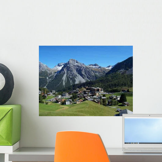 Mountains Wall Decal Design 2