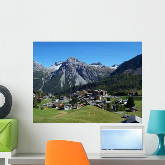 Mountains Wall Decal Design 2