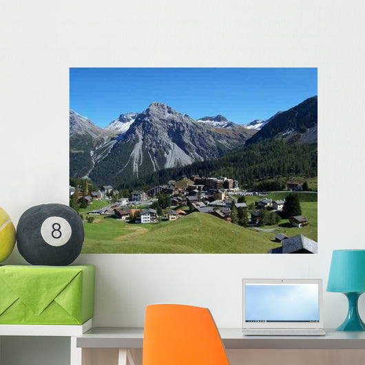 Mountains Wall Decal Design 2
