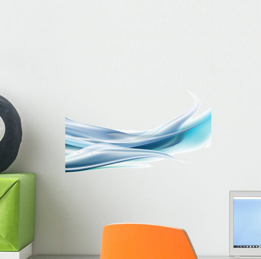 silk in wave Wall Mural