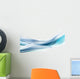 silk in wave Wall Mural