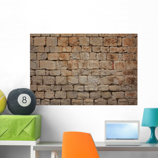 Old gray wall of the stones 