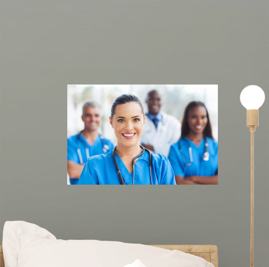 medical nurse and colleagues 