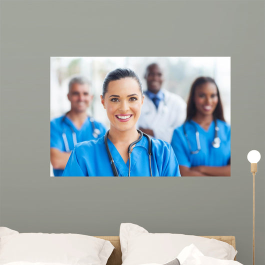 medical nurse and colleagues 