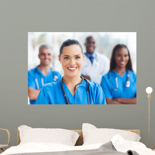 medical nurse and colleagues 