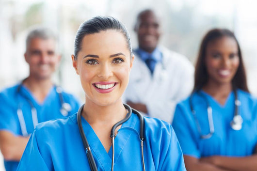 medical nurse and colleagues 