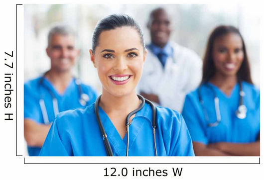 medical nurse and colleagues 