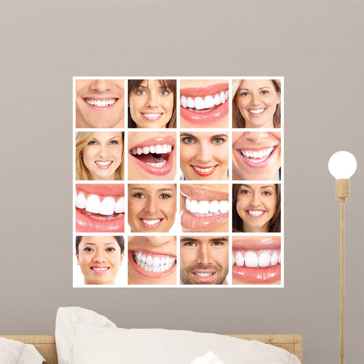 People Teeth Collage 