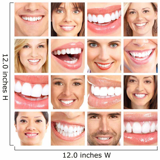 People Teeth Collage 