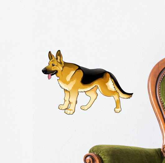 German Shepherd. Wall Decal
