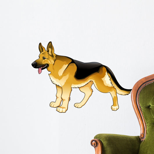 German Shepherd. Wall Decal