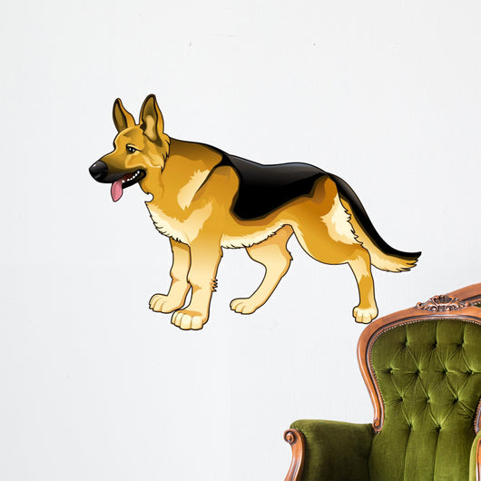 German Shepherd. Wall Decal