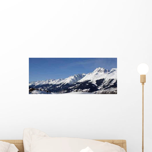 Swiss Alps Wall Decal