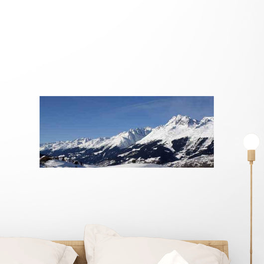 Swiss Alps Wall Decal