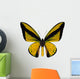beautiful butterfly isolated on white Wall Decal
