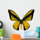 beautiful butterfly isolated on white Wall Decal