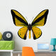 beautiful butterfly isolated on white Wall Decal