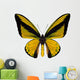 beautiful butterfly isolated on white Wall Decal