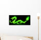 Fire Chinese dragon. Wall Decal