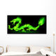 Fire Chinese dragon. Wall Decal