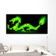 Fire Chinese dragon. Wall Decal