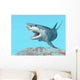Great White Shark Wall Mural