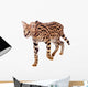 Beautiful Serval Cat Wall Decal