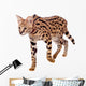Beautiful Serval Cat Wall Decal