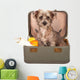 Terrier Dog in Suitcase Wall Decal
