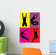 silhouette SPORT Wall Mural