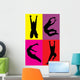 silhouette SPORT Wall Mural