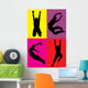 silhouette SPORT Wall Mural