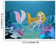 Mermaid and Dolphin Background 