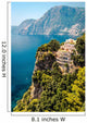 Luxury Villa Mountain Range and Mediterranean Sea Wall Mural