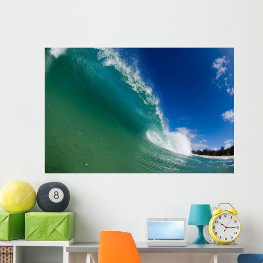 Wave Wall Mural