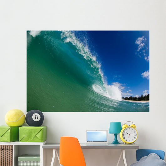 Wave Wall Mural