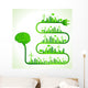Illustration of Ecology Concept With Brain 
