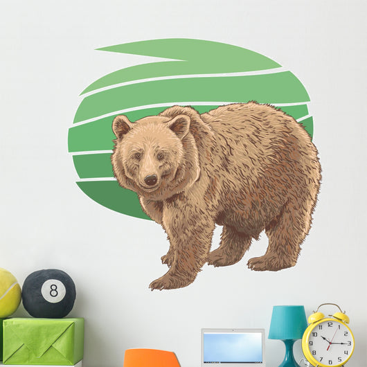 Kodiak bear Wall Decal