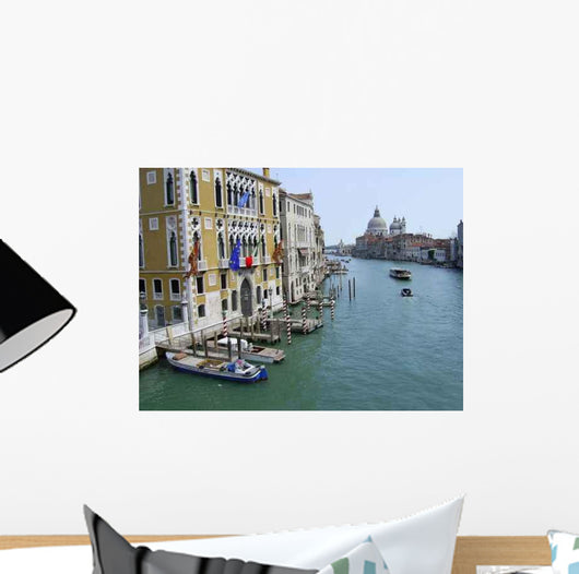 Venedig Boote Am Grand Wall Decal
