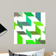 Abstract Geometric Shape Color Background Wall Mural