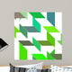Abstract Geometric Shape Color Background Wall Mural