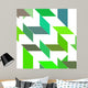 Abstract Geometric Shape Color Background Wall Mural