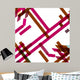 Abstract Geometric Shape Color Background Wall Mural