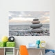 Small zen stone tower 