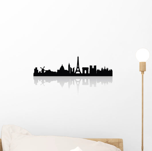 Building silhouettes Wall Decal