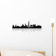 Building silhouettes Wall Decal