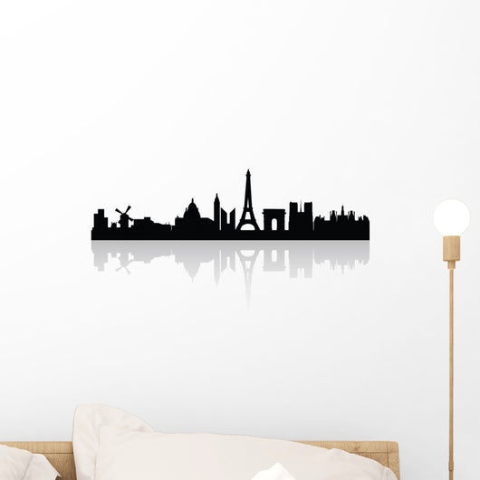 Building silhouettes Wall Decal