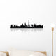 Building silhouettes Wall Decal